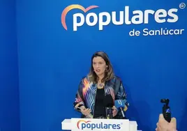 El PP de Sanlúcar acusa a Carmen Álvarez de comprometer la seguridad por la deuda con la Policía Local