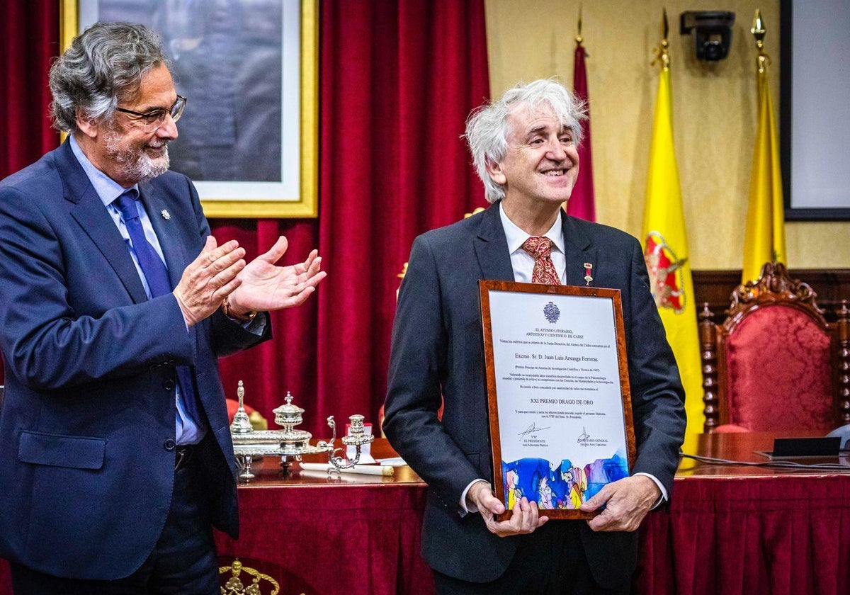 Un momento de la entrega de los premios este viernes en Cádiz