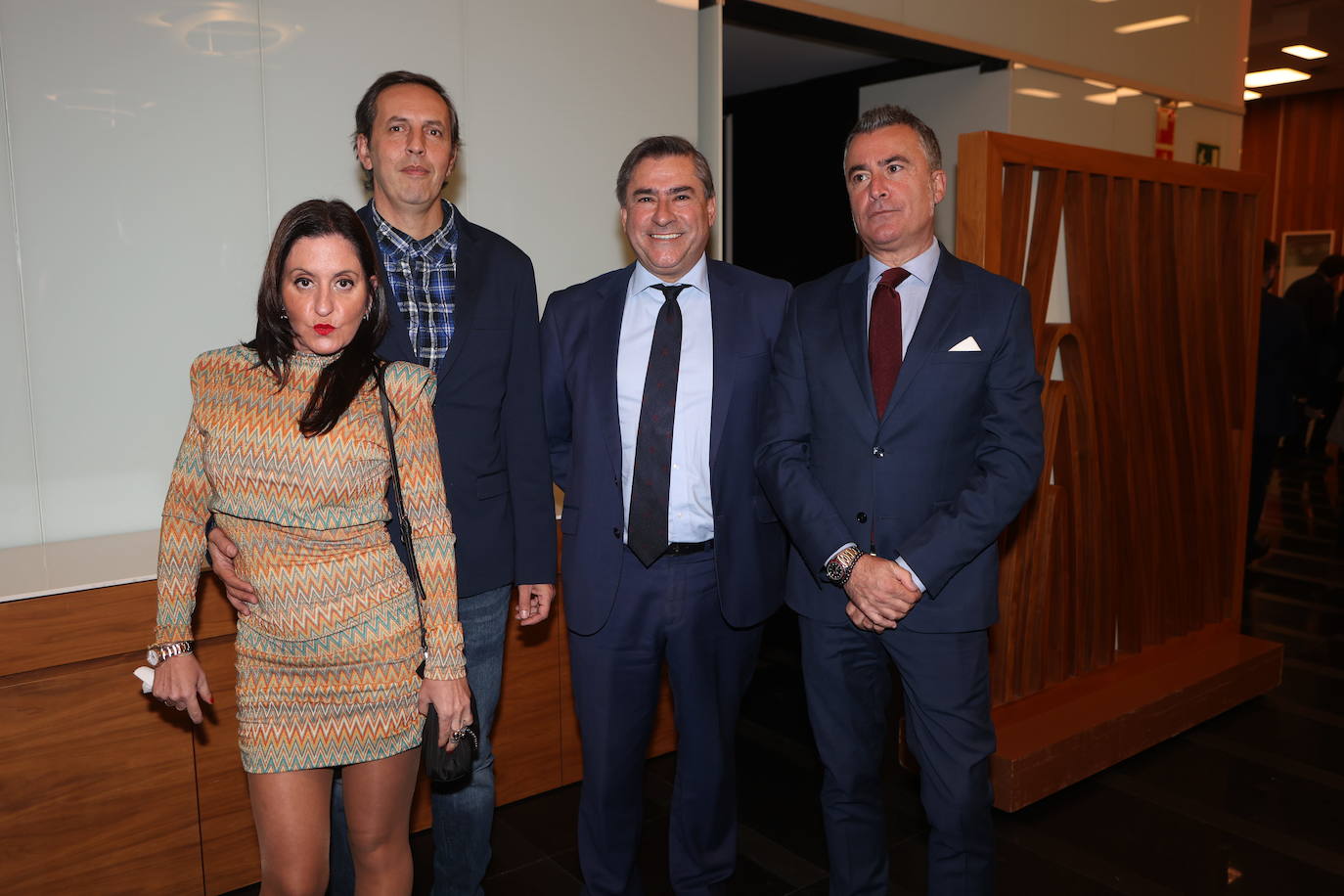 Marta Hernando, Iván Ortiz, Fernando Estrella y Ángel Núñez.