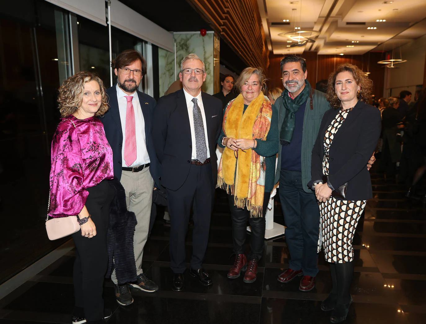 Leonor Sicre, Manolo Navarro, José Manuel Menacho, Carmen Izquierdo, José Manuel Verdulla y Carmen García.