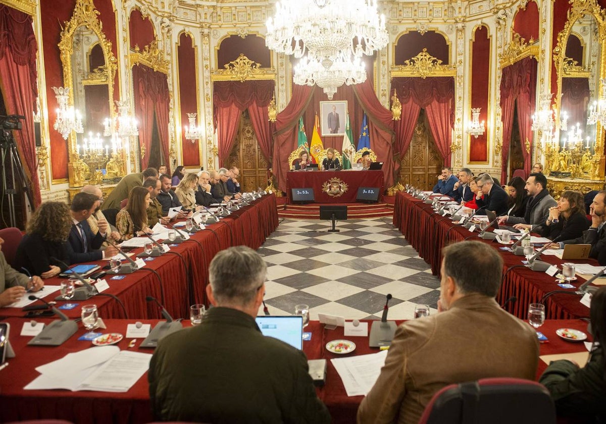 Imagen del Pleno ordinario de diciembre celebrado este miércoles.