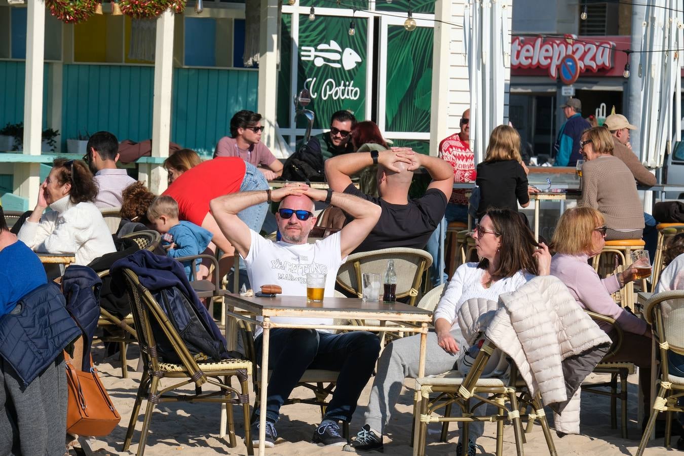 Fotos: Cádiz celebra la Navidad con un sol espléndido