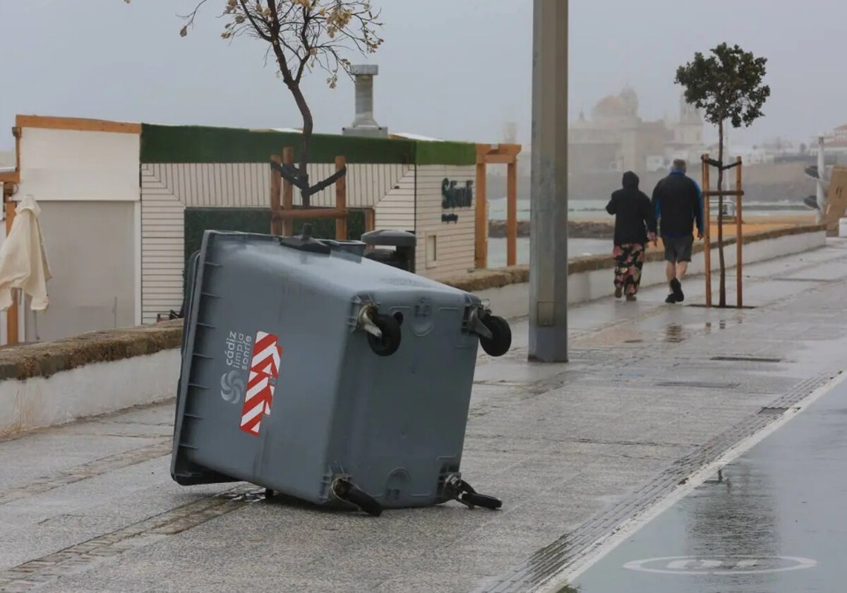 Una borrasca subtropical podría traer lluvias a Cádiz en Nochevieja.
