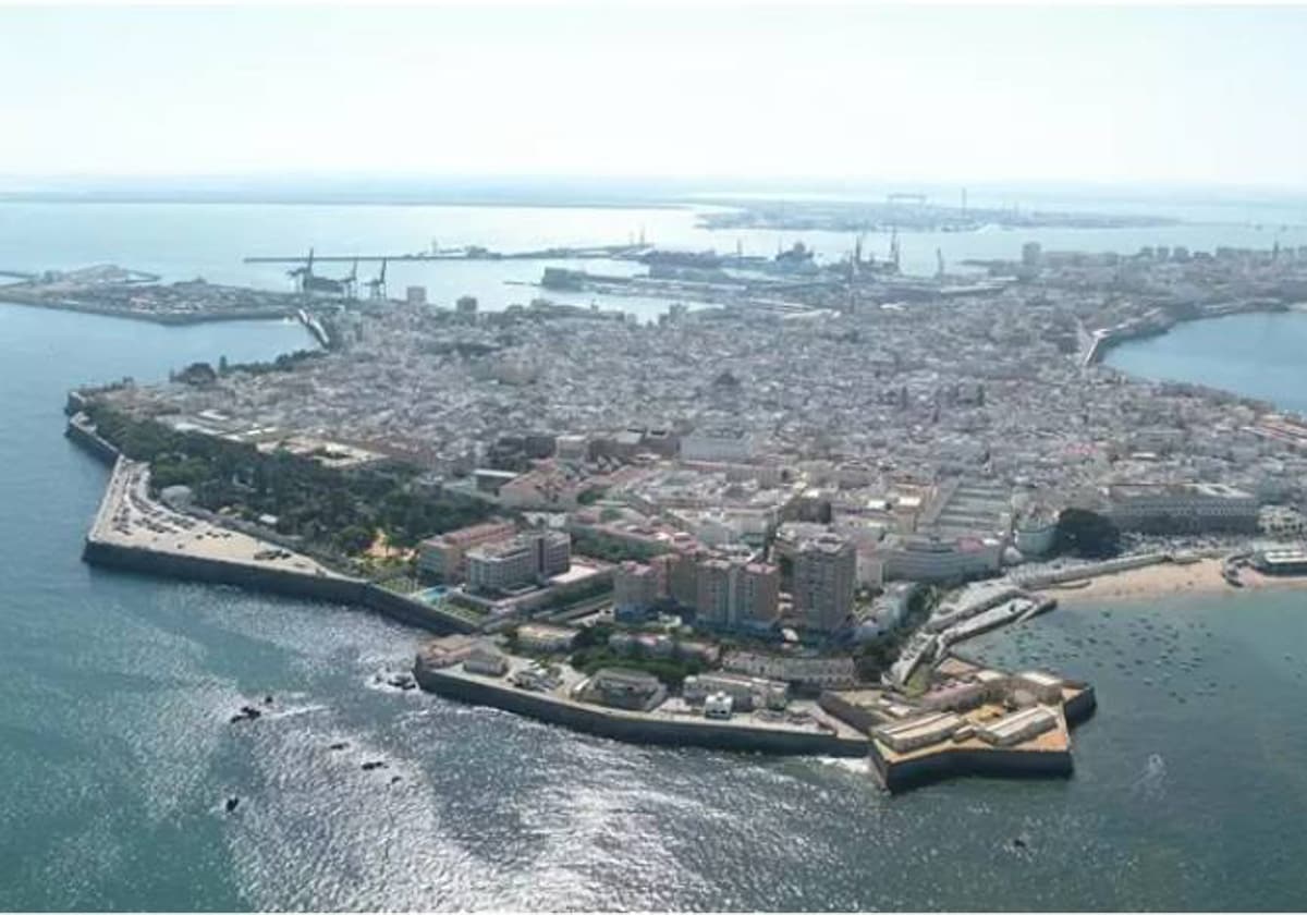 Cádiz es la capital menos poblada de Andalucía