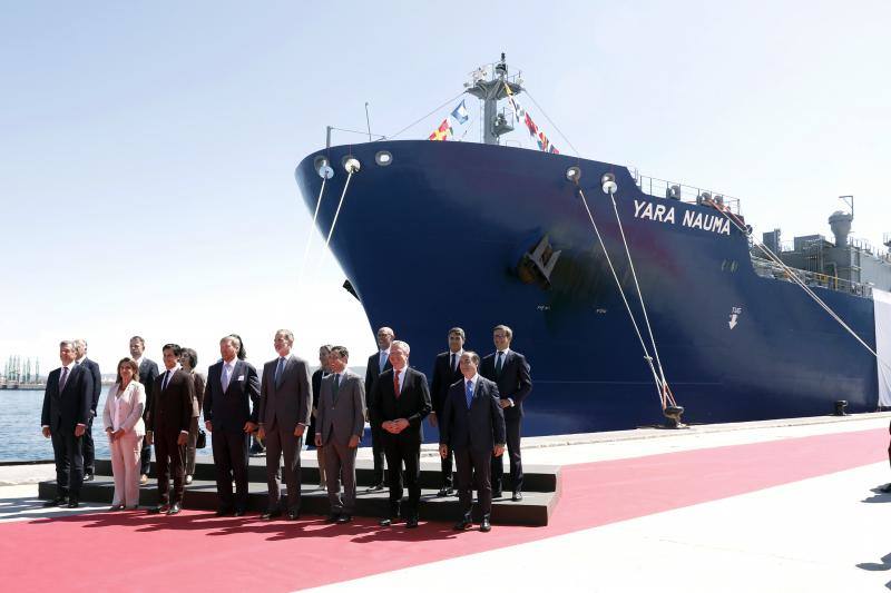 14 de junio. La provincia de Cádiz tendrá un peso específico muy relevante en la transformación energética de los próximos años. Cepsa presentó el Corredor de Hidrógeno Verde que unirá Algeciras y Róterdam con la presencia del Rey Felipe VI y el monarca neerlandés Guillermo Alejandro.