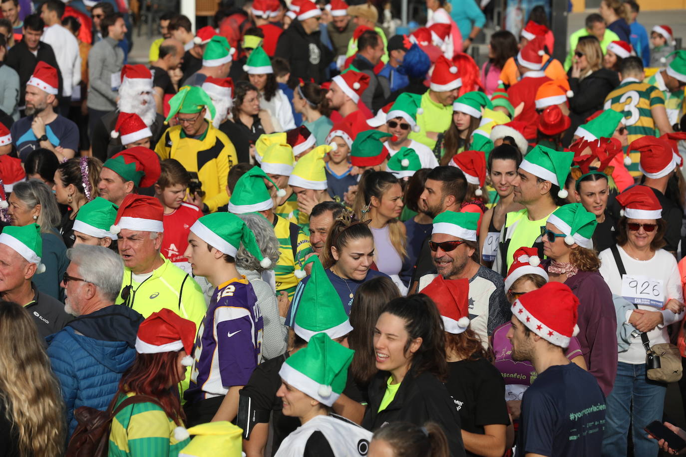 Las mejores imágenes de la San Silvestre en El Puerto