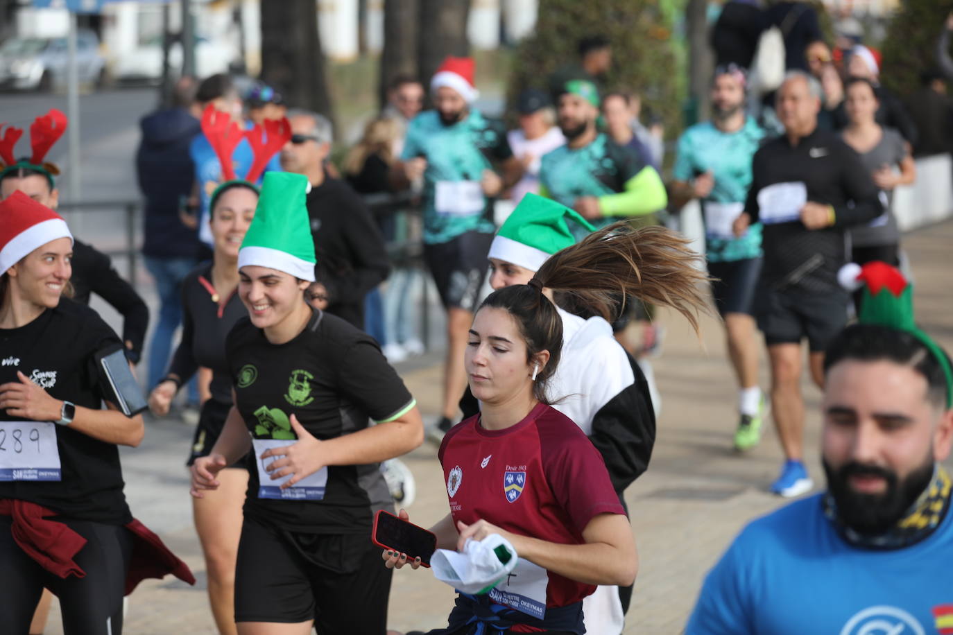 Las mejores imágenes de la San Silvestre en El Puerto