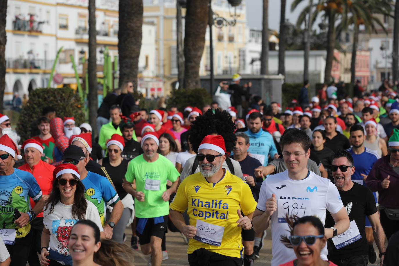 Las mejores imágenes de la San Silvestre en El Puerto