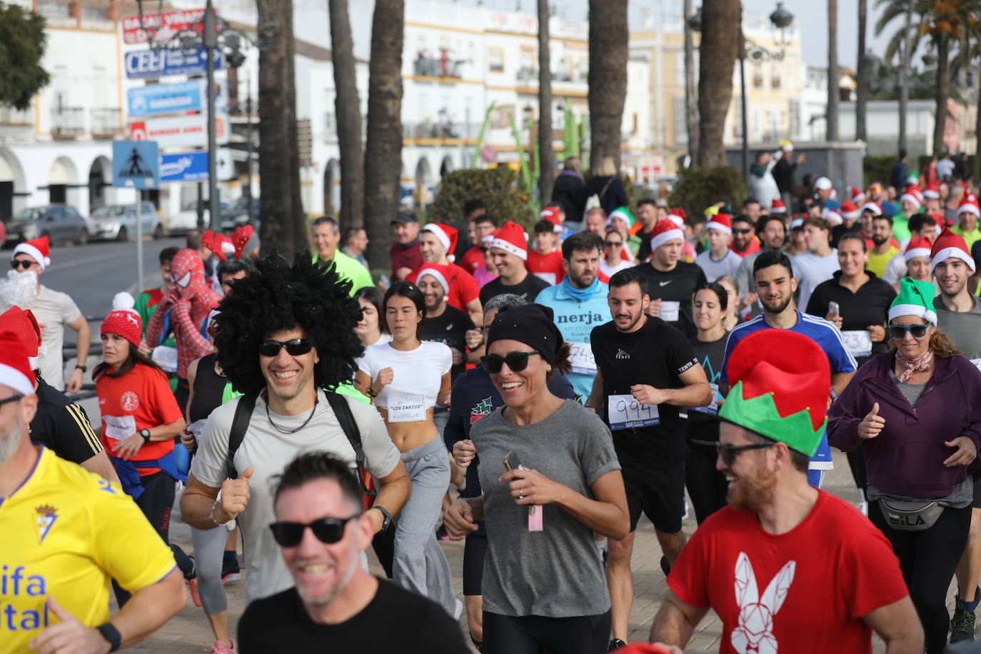 Las mejores imágenes de la San Silvestre en El Puerto