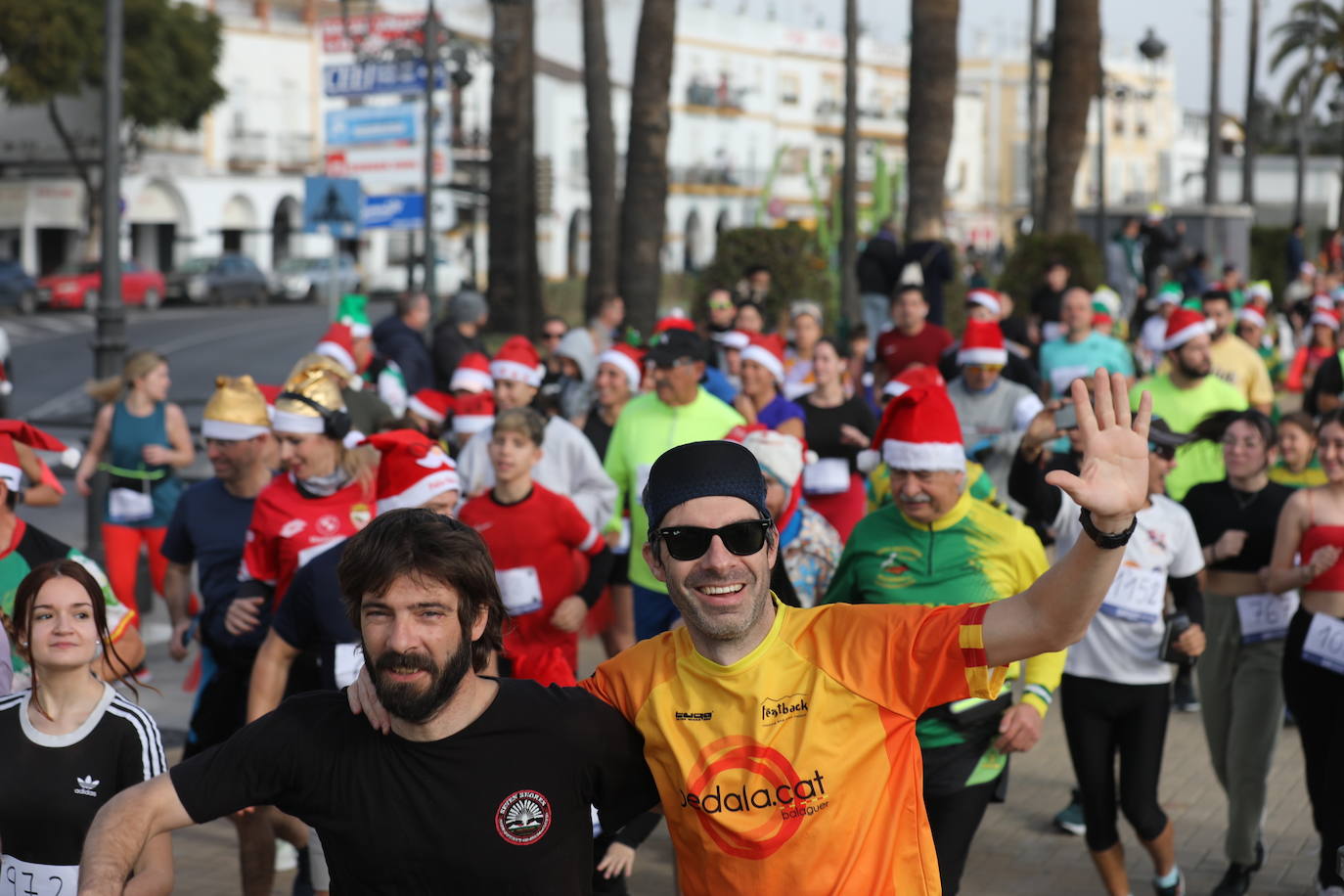 Las mejores imágenes de la San Silvestre en El Puerto