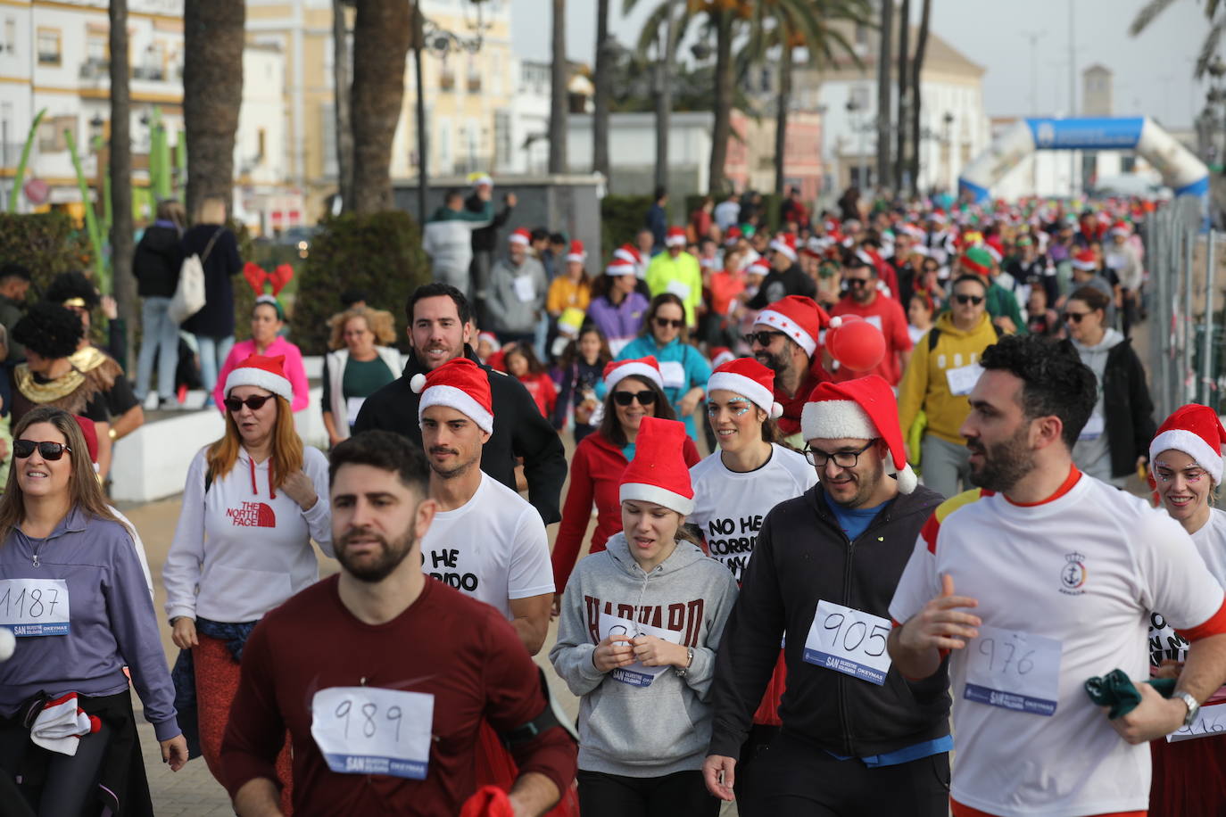 Las mejores imágenes de la San Silvestre en El Puerto