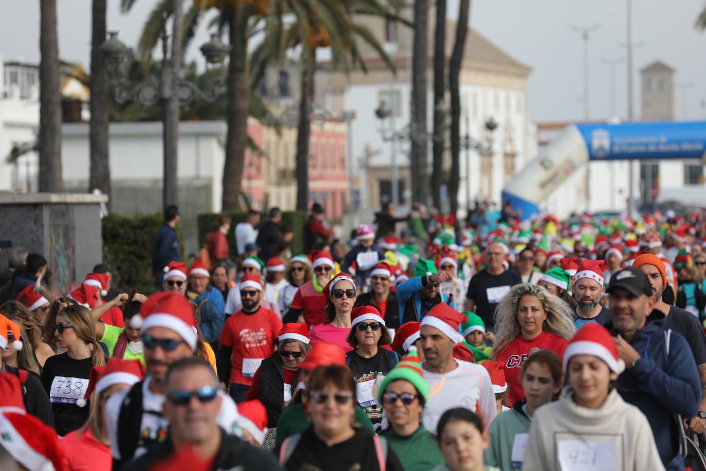 Las mejores imágenes de la San Silvestre en El Puerto