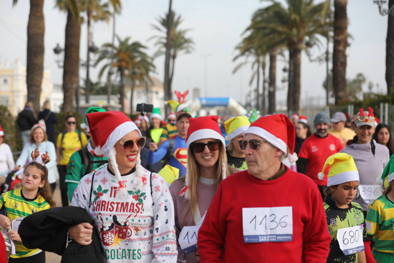 Las mejores imágenes de la San Silvestre en El Puerto