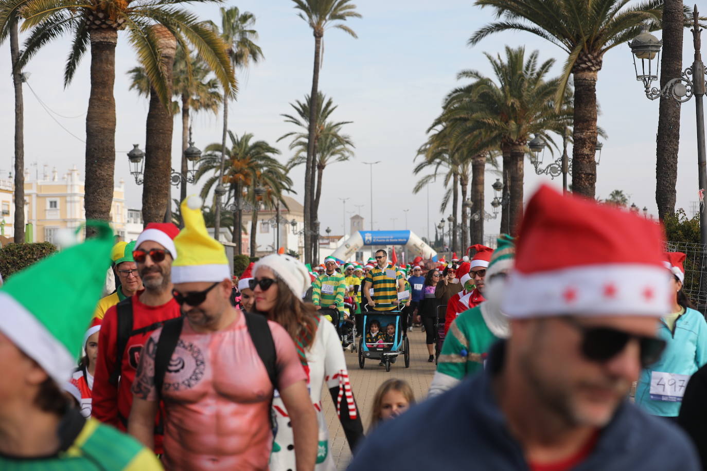 Las mejores imágenes de la San Silvestre en El Puerto