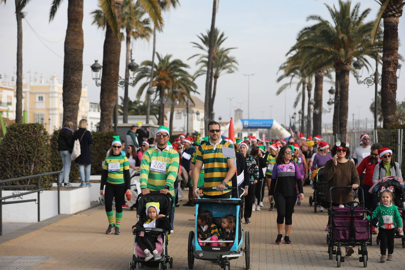 Las mejores imágenes de la San Silvestre en El Puerto