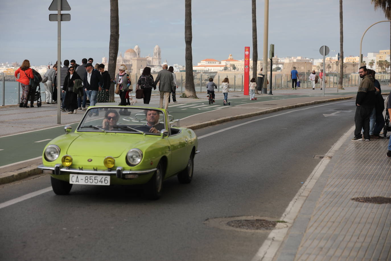 Cádiz estrena 2024 con un ambiente relajado