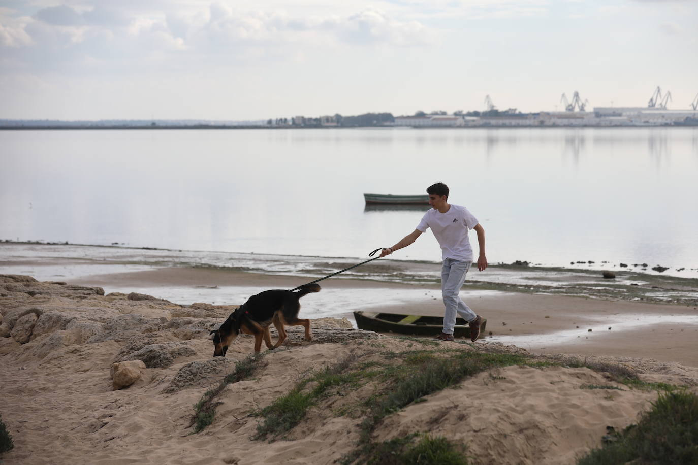 Cádiz estrena 2024 con un ambiente relajado