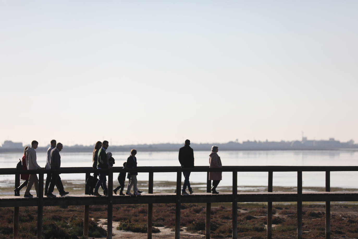 Cádiz estrena 2024 con un ambiente relajado