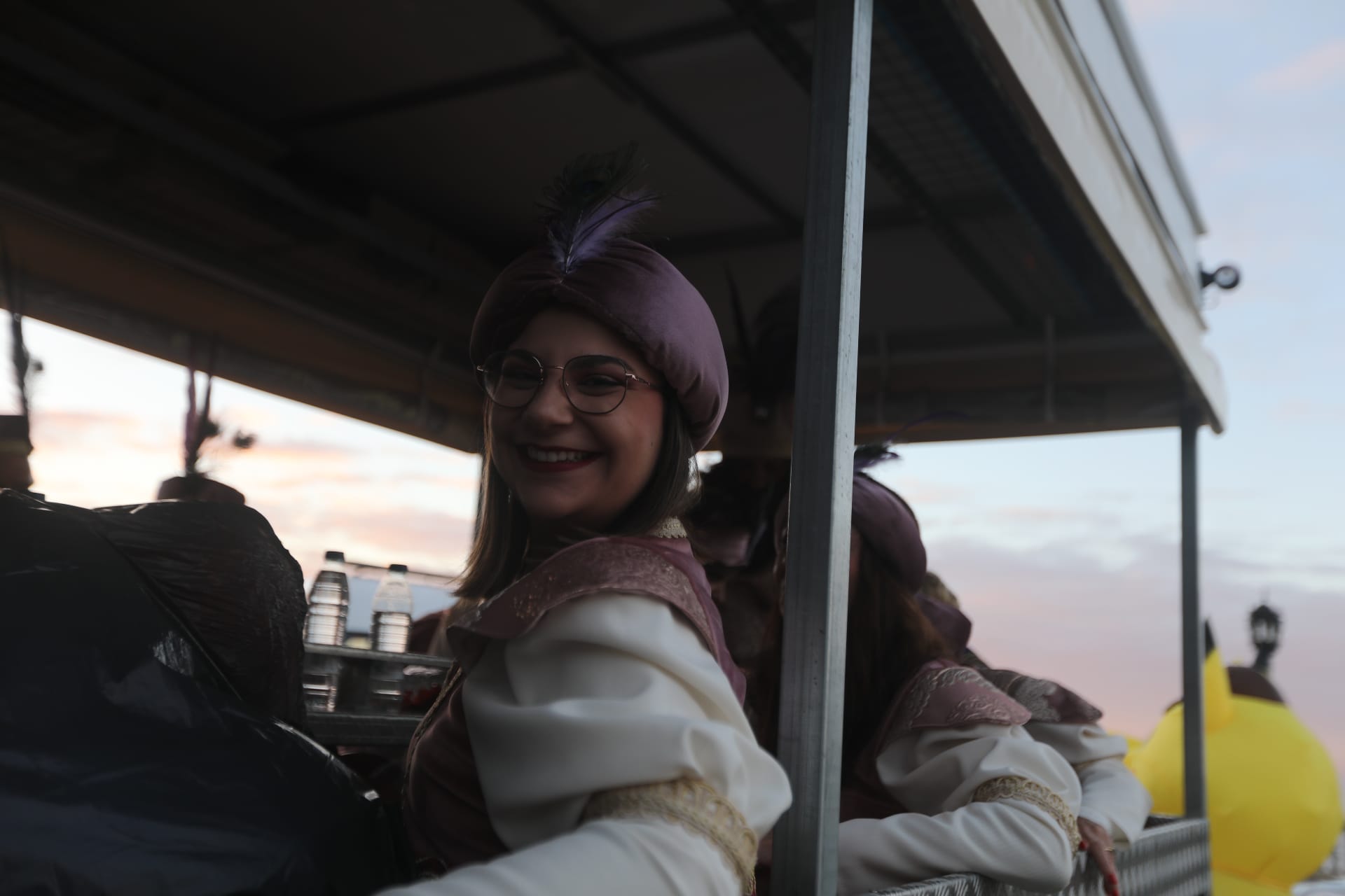 FOTOS: El Bizcocho ejerce de Rey Melchor en el Mentidero