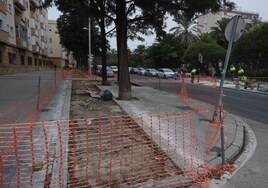 Las obras de remodelación del carril bici de Cádiz se encuentran al 71% de su ejecución