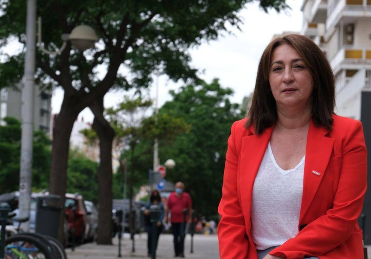 Inmaculada Ortega, secretaria provincial de CCOO en Cádiz..