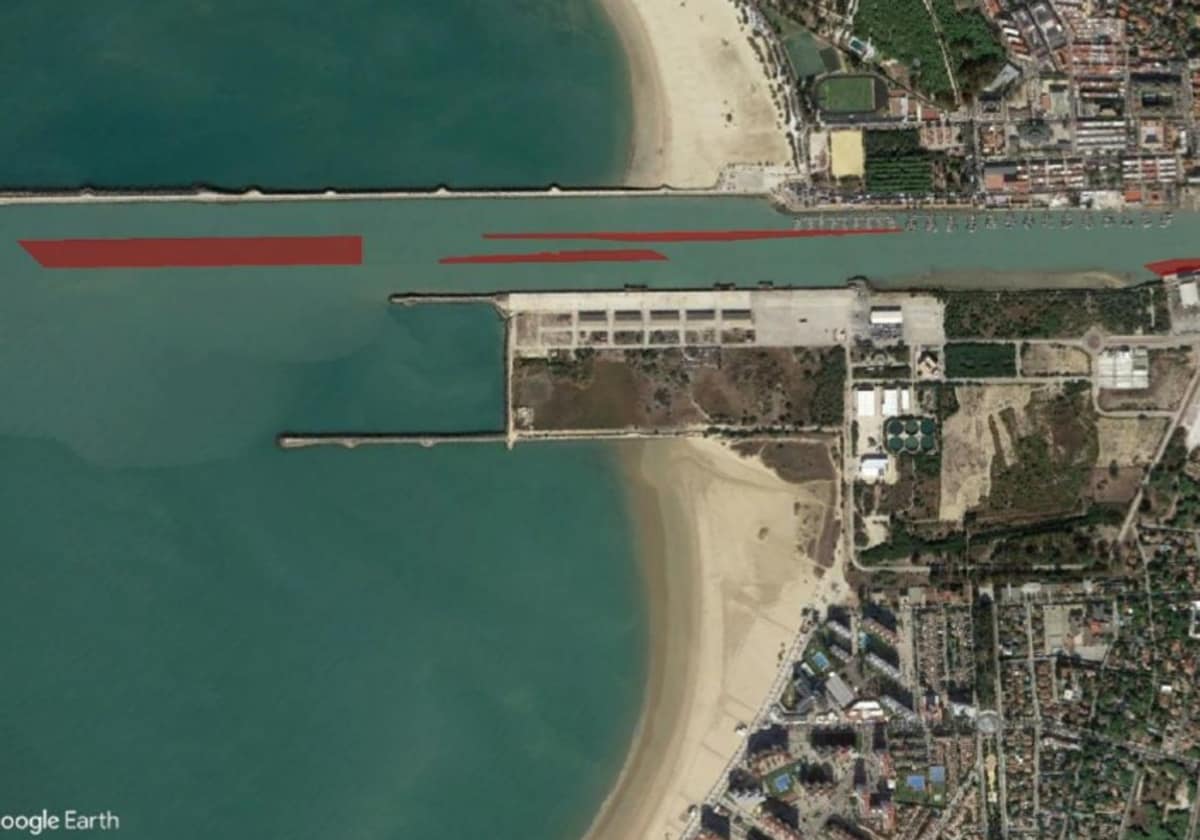La Autoridad Portuaria invierte casi 800 mil euros en un dragado de mantenimiento de la dársena de El Puerto