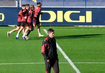 Fotos: Primer entrenamiento de Pellegrino en El Rosal