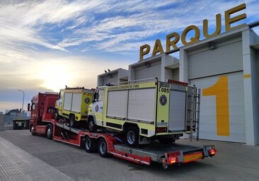 El Consorcio de Bomberos envía a Paraguay una donación de ocho vehículos contra incendios
