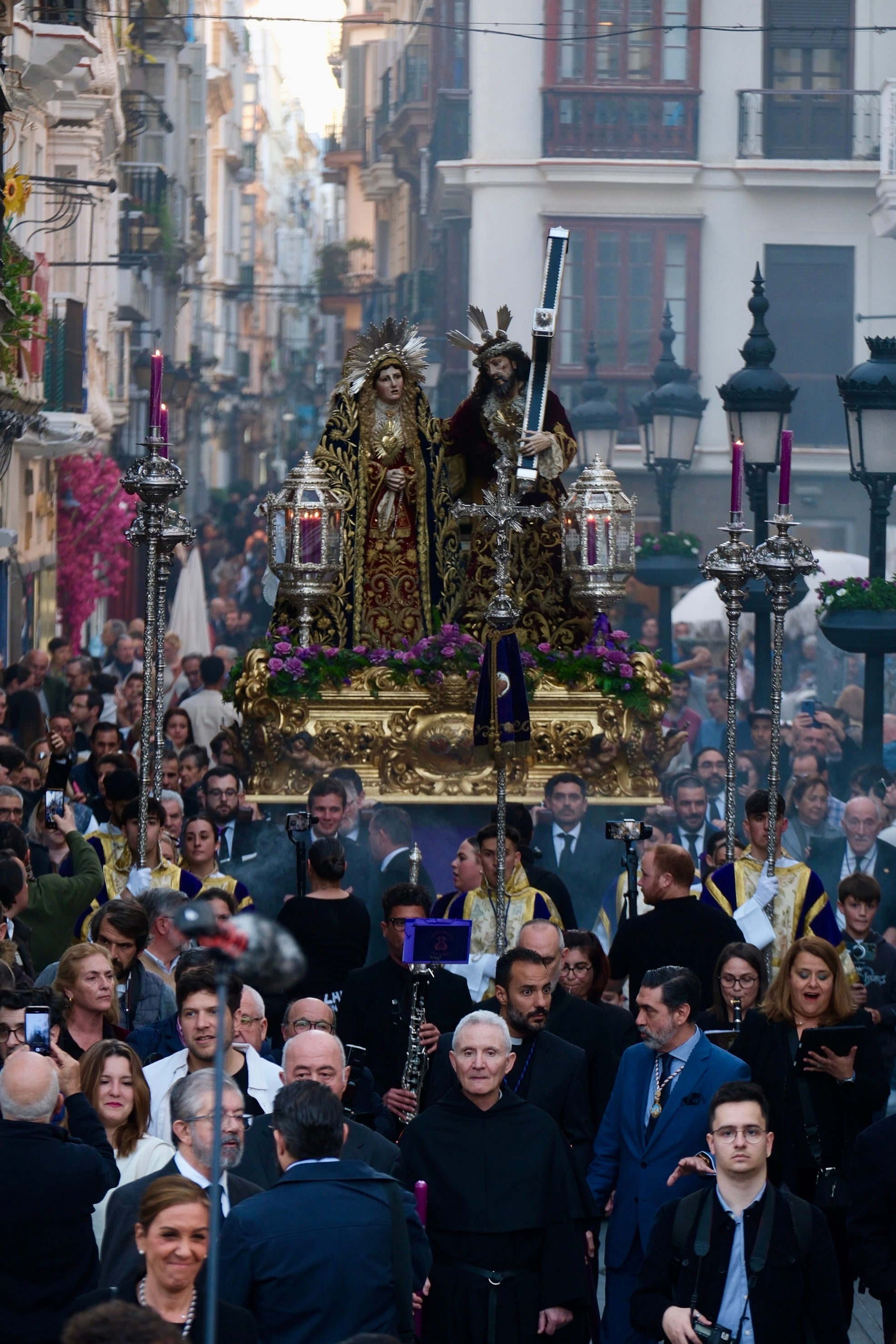 Las imágenes del Vía Crucis