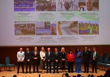 Fotos: Así ha sido la entrega de las Banderas de Andalucía 2024 en Cádiz