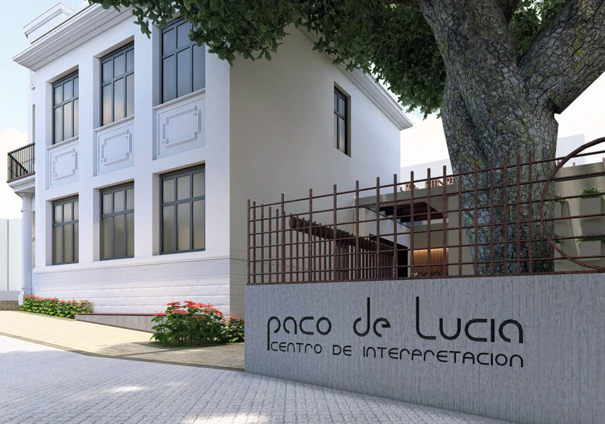 Recreación del Centro de Interpretación de Paco de Lucía.