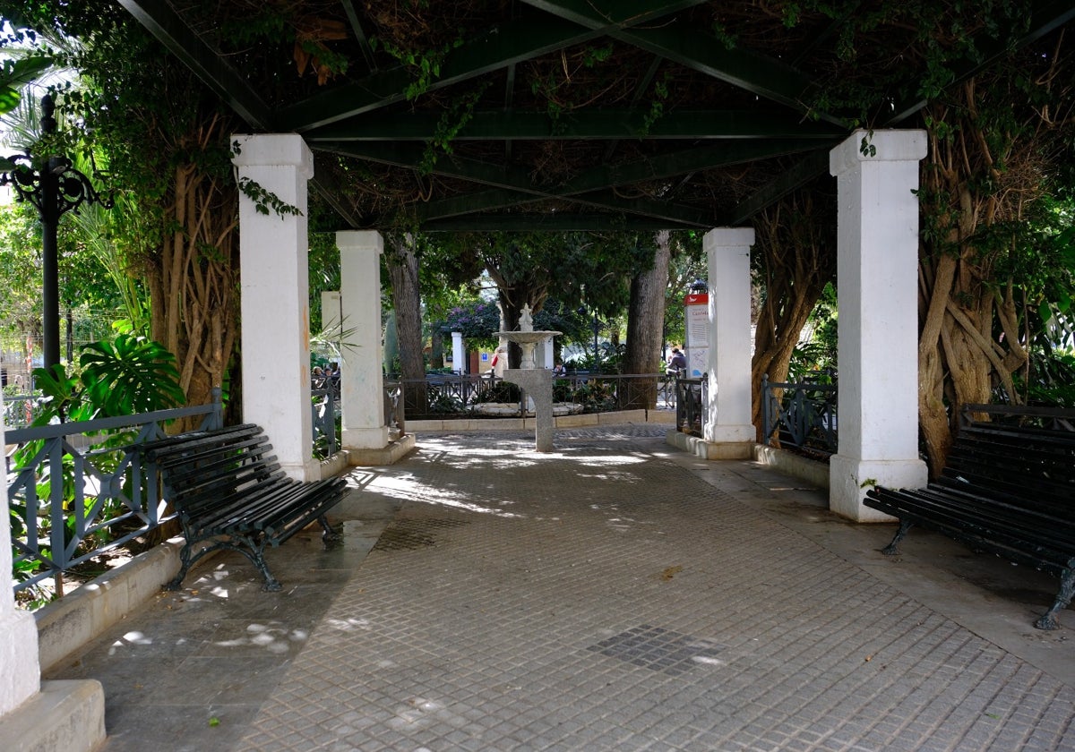 Plaza de la Candelaria, en Cádiz.