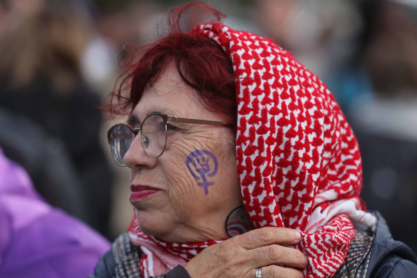 Fotos: Así ha sido la jornada feminista en Cádiz
