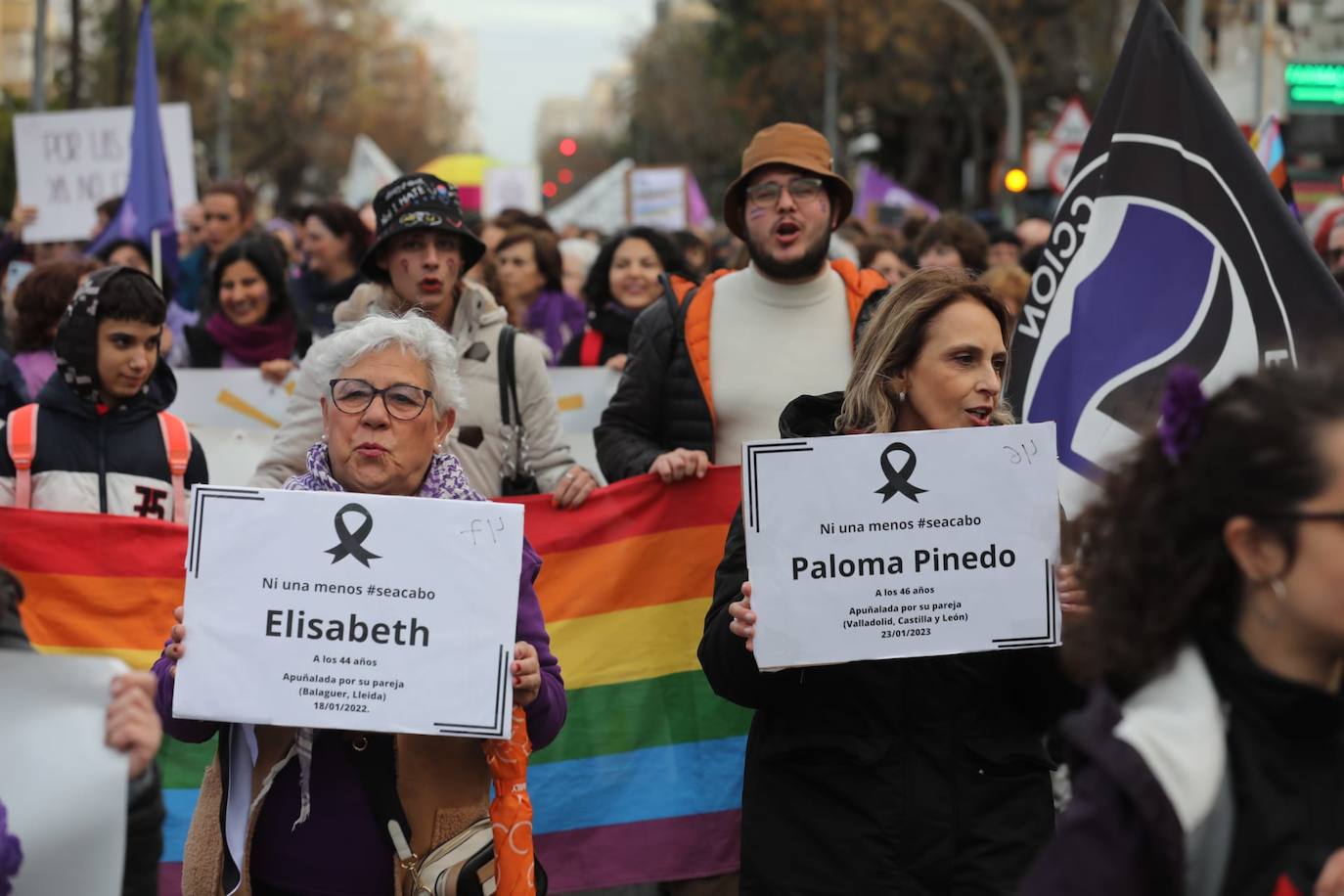 Fotos: Así ha sido la jornada feminista en Cádiz