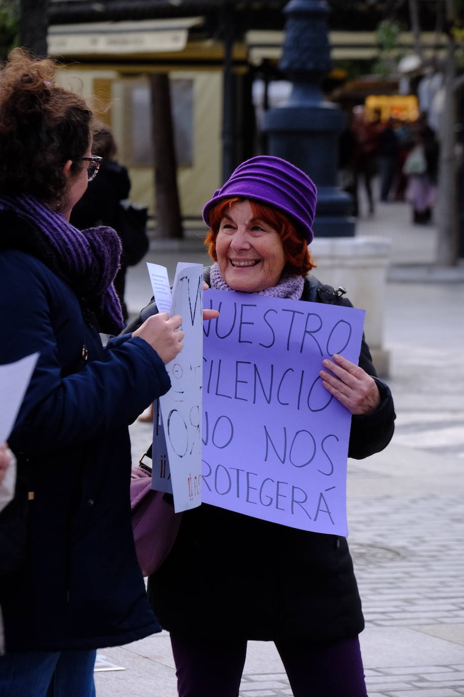 Fotos II: Manifestación 8-M en Cádiz