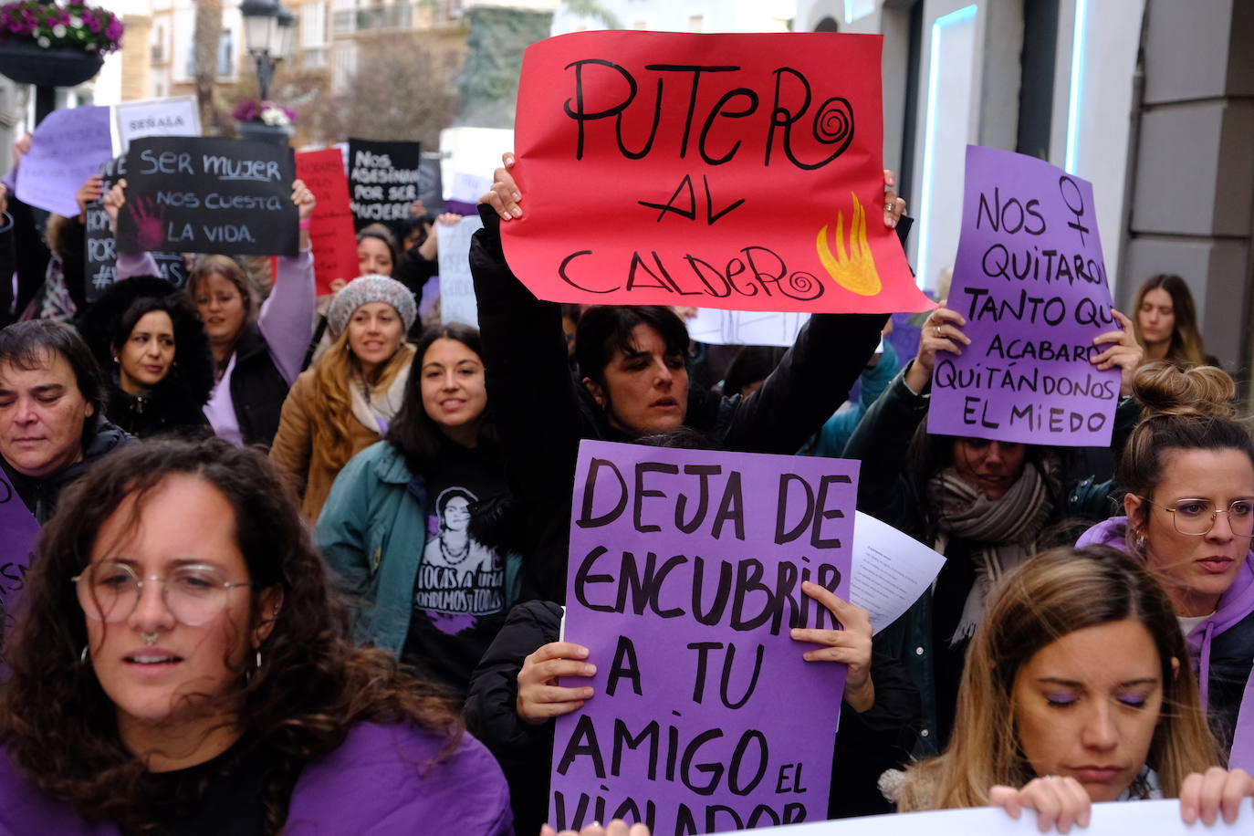 Fotos II: Manifestación 8-M en Cádiz