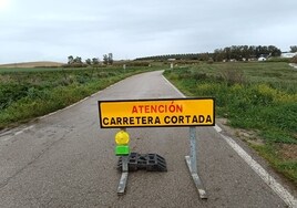 Carreteras cortadas en la provincia de Cádiz por las lluvias