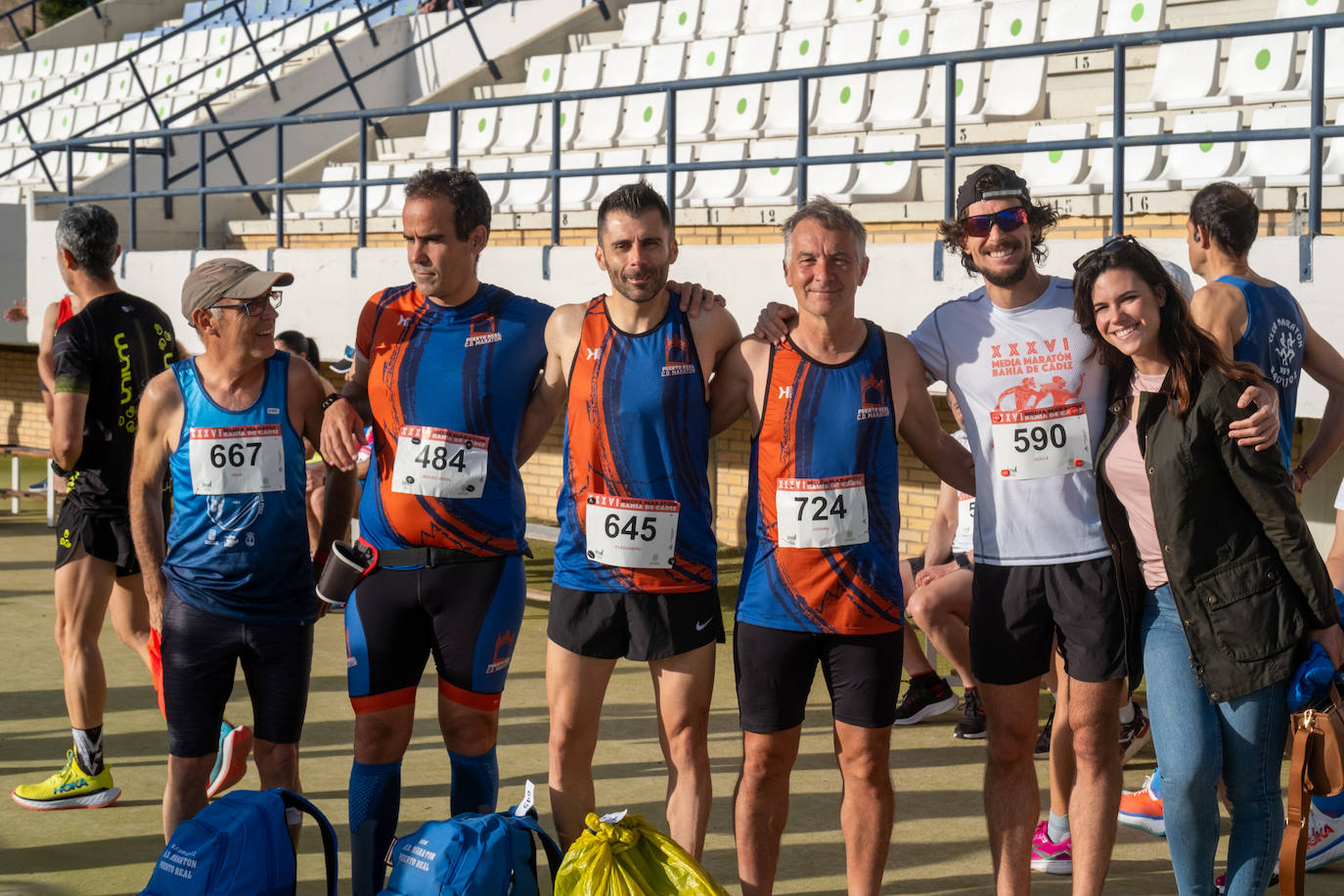 Las imágenes de la Media Maratón Bahía de Cádiz 2024