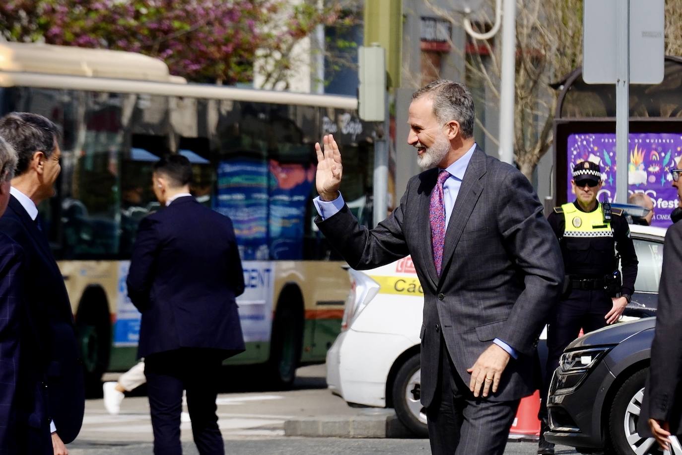 Fotos: El Rey visita Cádiz con motivo del Premio Princesa de Girona