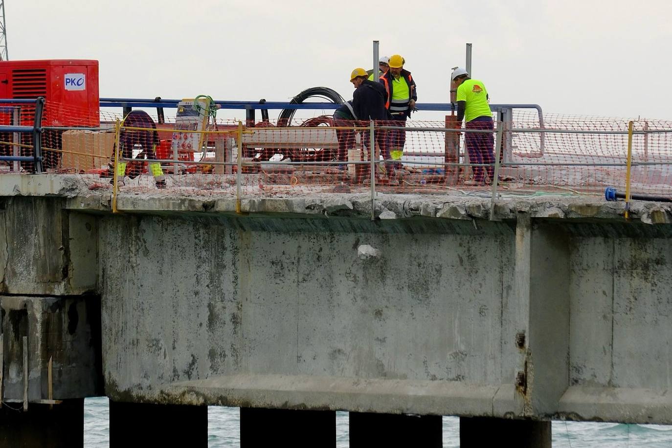 La evolución del Puente Carranza de Cádiz tras las obras, en fotos