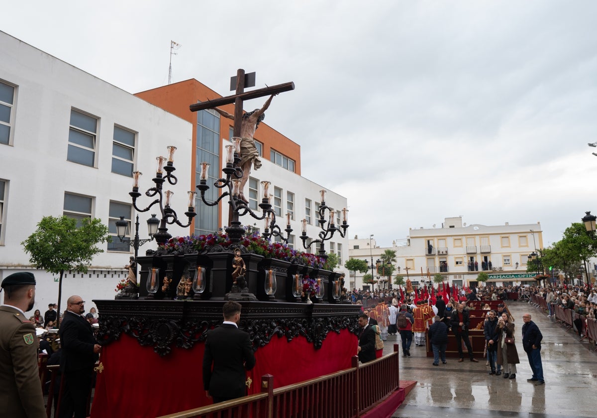 El Perdón a su salida de la Iglesia de San Juan Bautista.