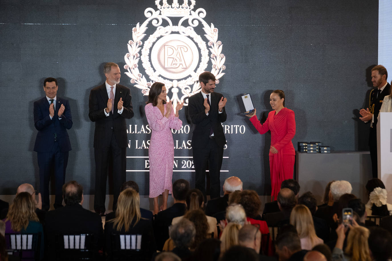 Fotos: los Reyes de España presiden el acto de entrega de las Medallas de Oro al Mérito en las Bellas Artes