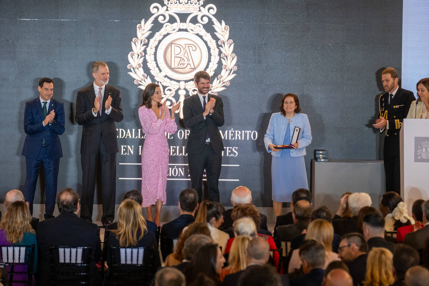 Fotos: los Reyes de España presiden el acto de entrega de las Medallas de Oro al Mérito en las Bellas Artes
