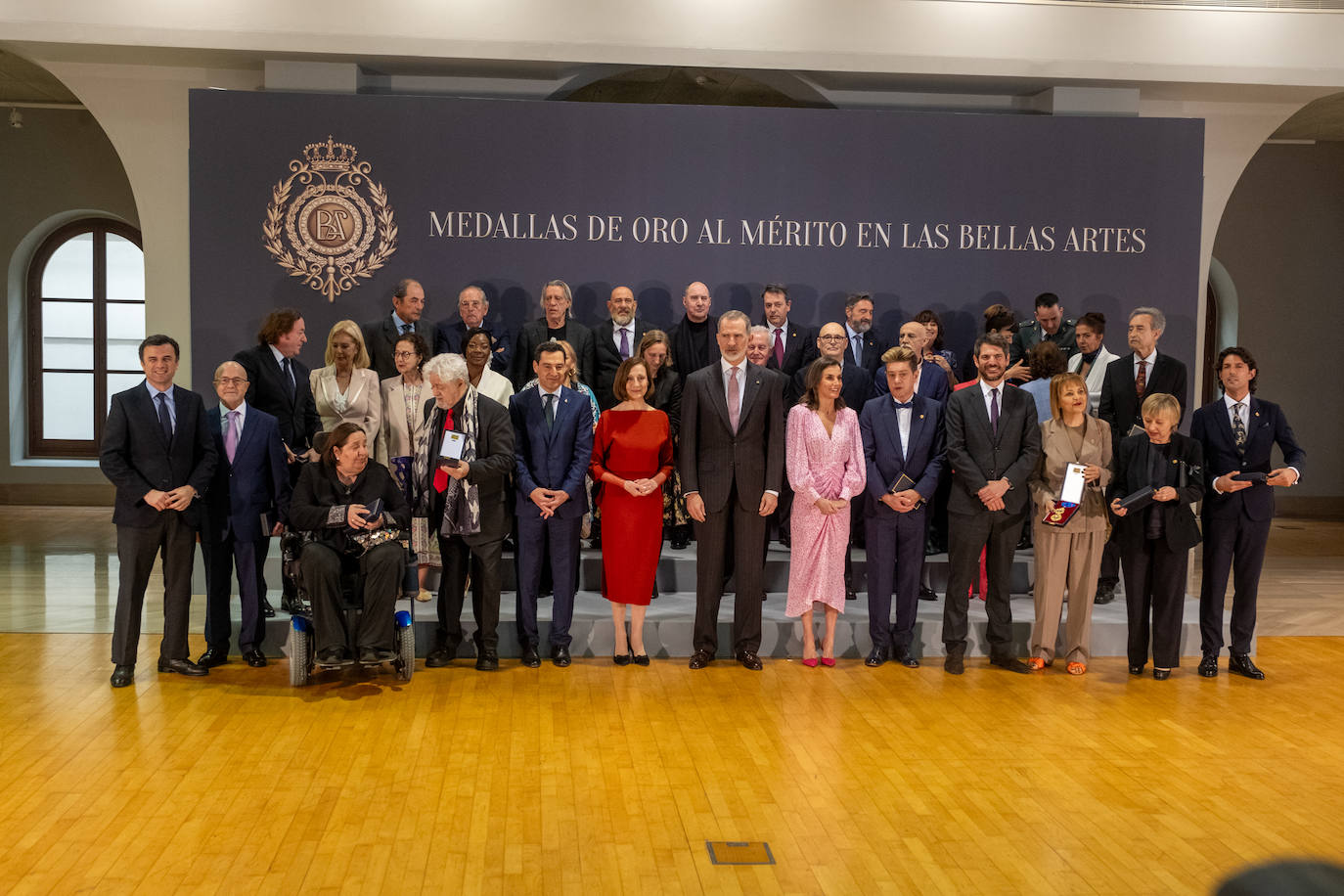 Fotos: los Reyes de España presiden el acto de entrega de las Medallas de Oro al Mérito en las Bellas Artes