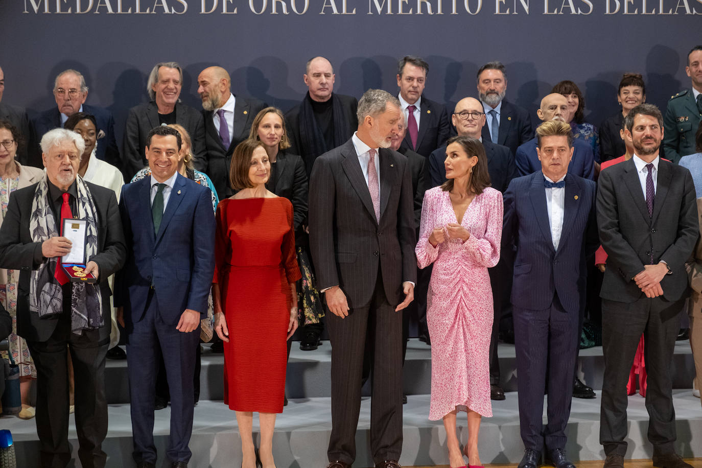 Fotos: los Reyes de España presiden el acto de entrega de las Medallas de Oro al Mérito en las Bellas Artes