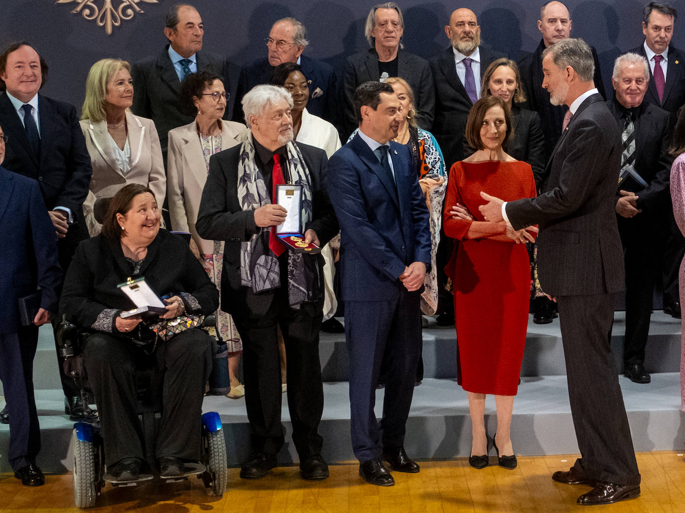 Fotos: los Reyes de España presiden el acto de entrega de las Medallas de Oro al Mérito en las Bellas Artes