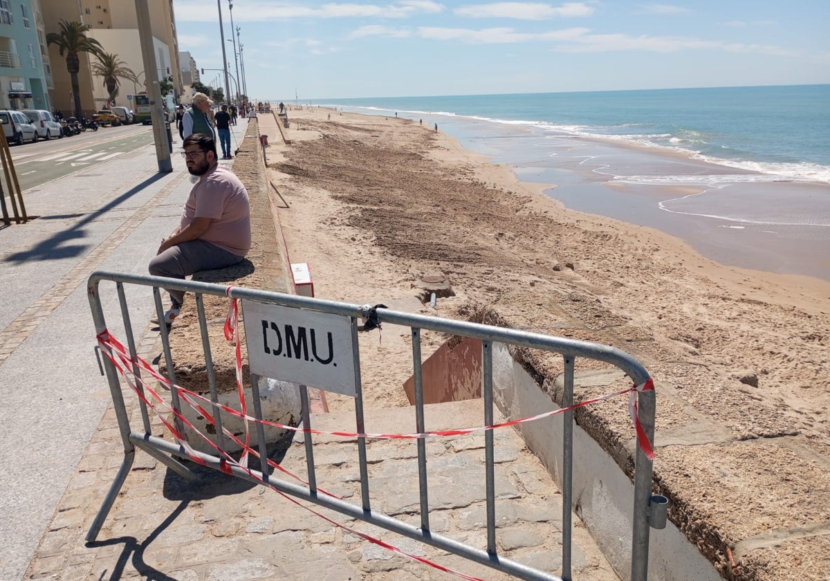 El Ayuntamiento acaba de concluir los trabajos con los que se ha dado una solución temporal al colector de Santa María del Mar.