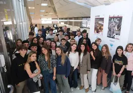 Los alumnos de San Felipe Neri visitan el periódico LA VOZ de Cádiz