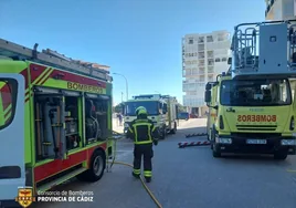Incendio en una vivienda en Valdelagrana