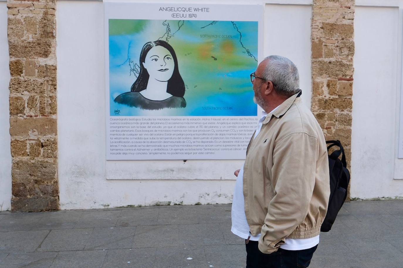 Fotos: La exposición &#039;Mujeres de la Mar&#039; ya se puede contemplar en el Mercado Central de Cádiz